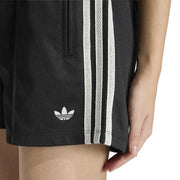 ADIDAS Sprinter shorts with knitted crochet details