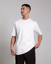 AEDEN Adrio tee off white