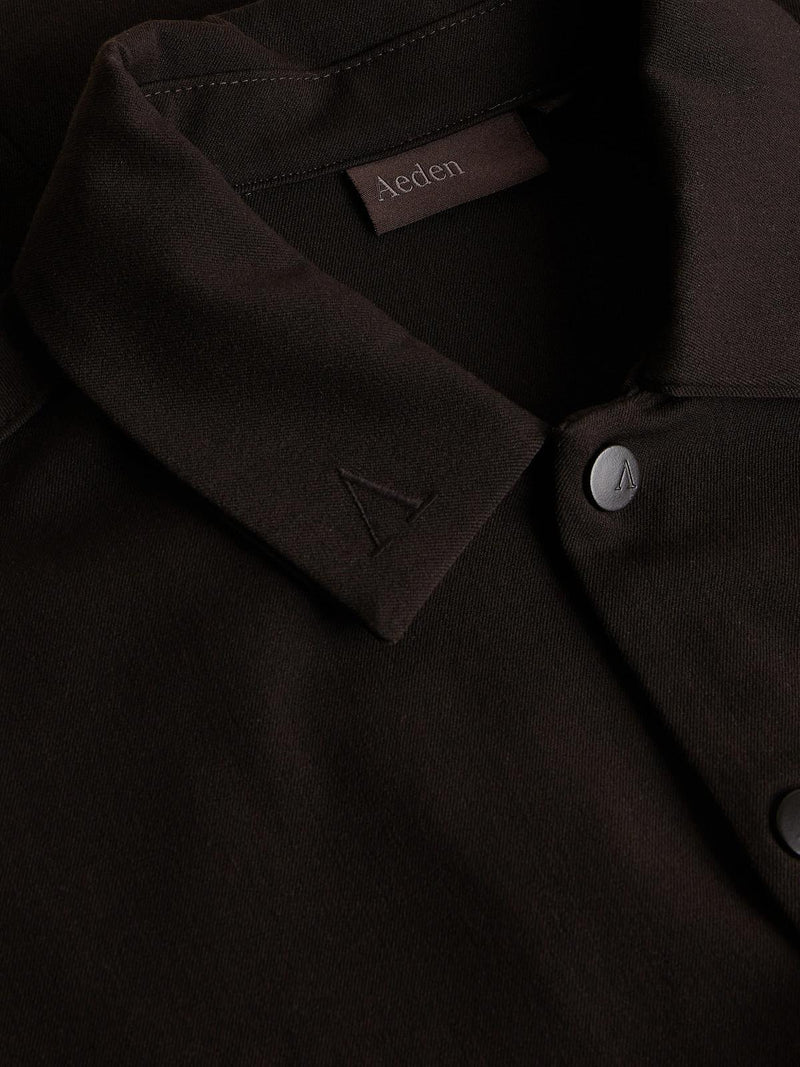 AEDEN Albano shirt ganache