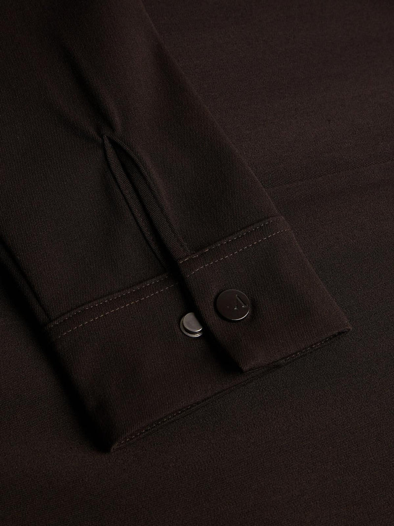 AEDEN Albano shirt ganache