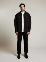 AEDEN Albano shirt ganache