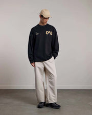 AEDEN Aris LS tee black