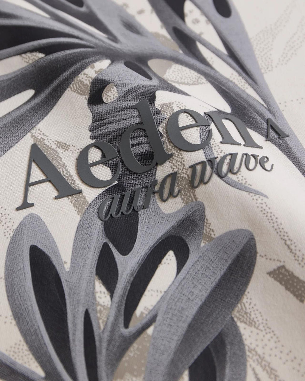 AEDEN Ash tee whitecap gray