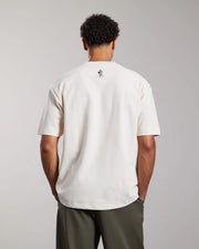 AEDEN Hiro tee whitecap gray