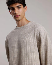 AEDEN Jayden LS tee sand