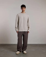 AEDEN Jayden LS tee sand