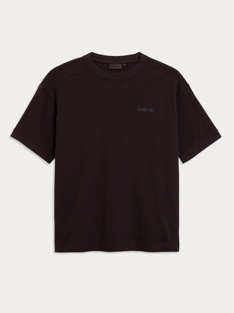 AEDEN Jordan tee ganache brown