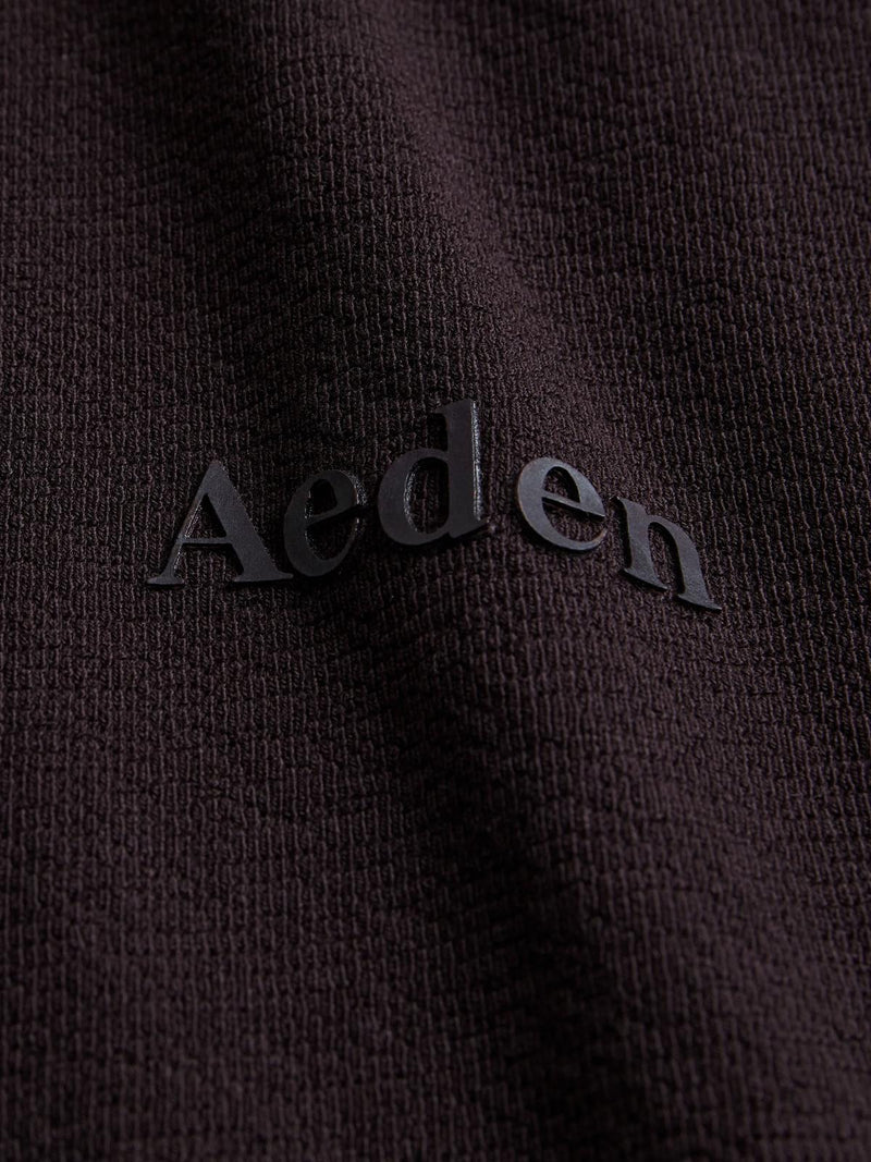 AEDEN Jordan tee ganache brown
