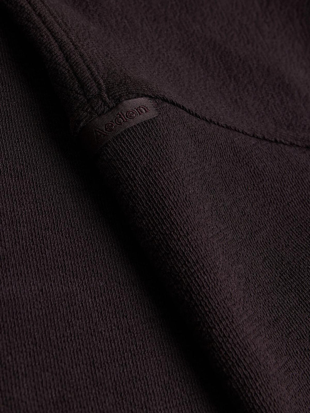 AEDEN Jordan tee ganache brown