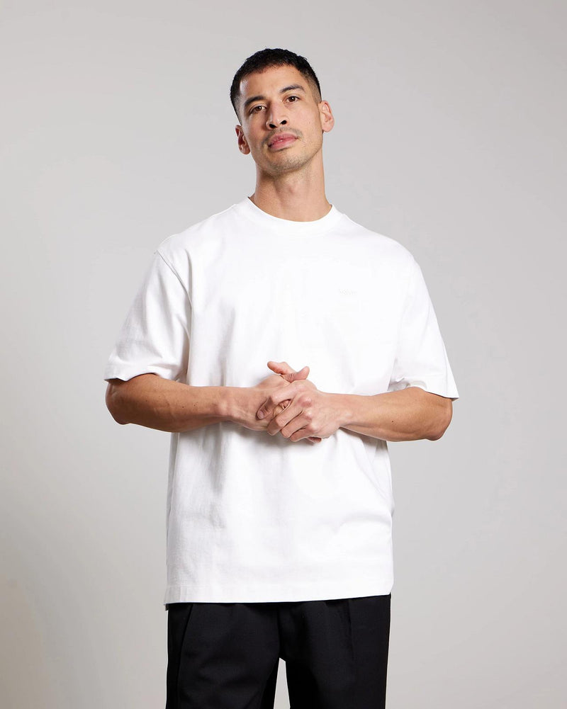 AEDEN Jovencio tee off white