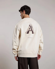 AEDEN Runey sweater whitecap gray