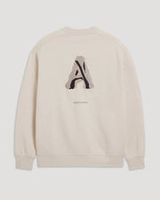AEDEN Runey sweater whitecap gray