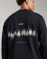 AEDEN Rynx LS tee black