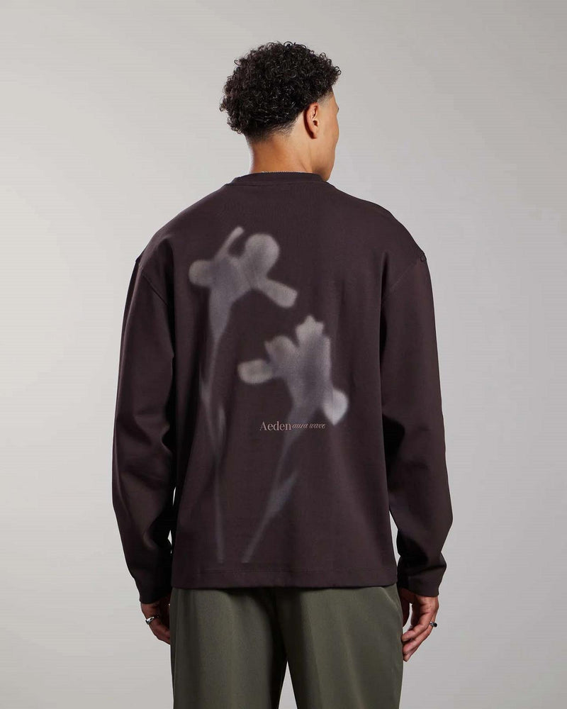 AEDEN Toine LS tee ganache