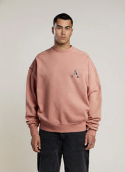 AEDEN Vaelio sweater ash rose