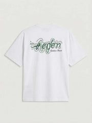 AEDEN Worrel tee off white