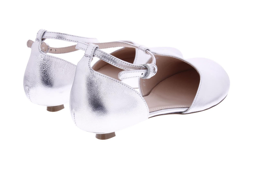 AGL Abe T-strap shoes silver - Shop in store at Monar Antwerp