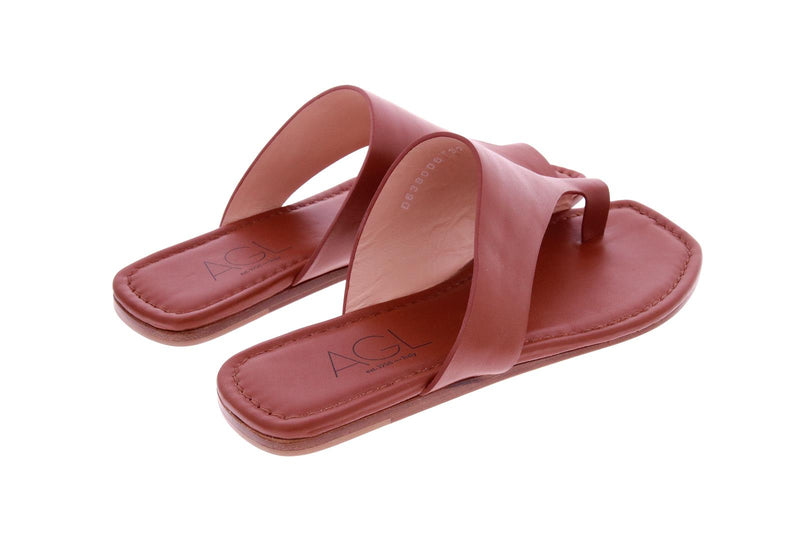 AGL Elsy basic sandals syrup brown