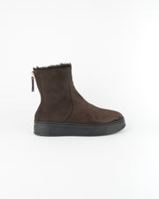 AGL Giuly warm ankle boots dark brown