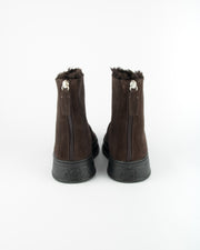 AGL Giuly warm ankle boots dark brown