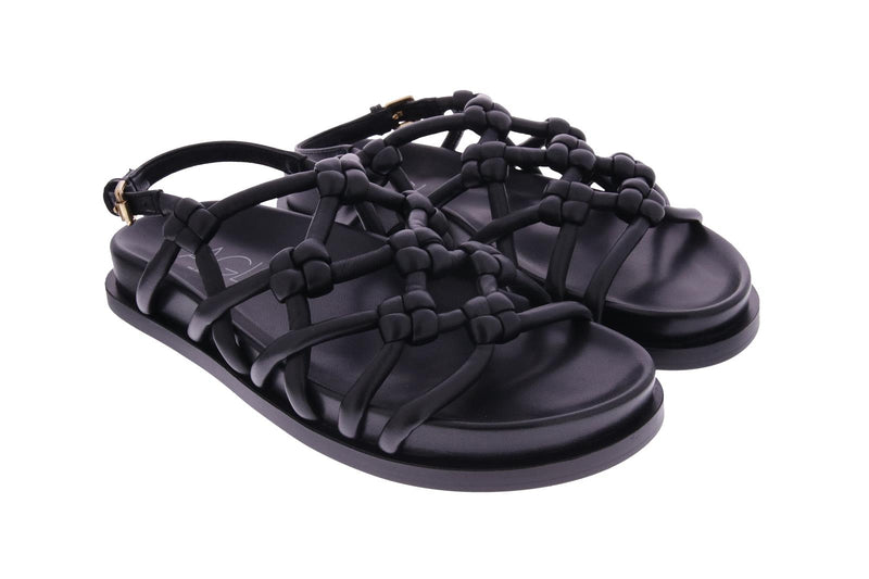 AGL Summer knots sandals black