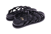 AGL Summer knots sandals black