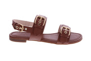 AGL Summer multi buckles sandals syrup brown  Antwerp