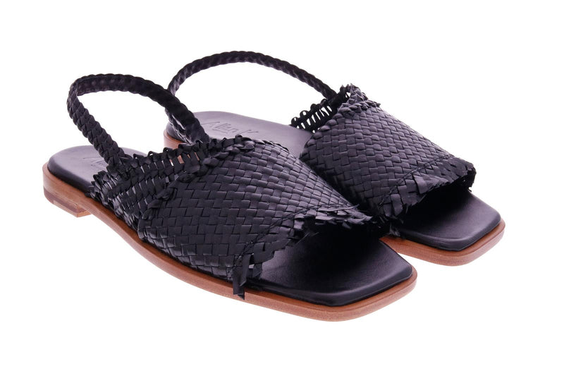 ALLAN K Wallis sandals black