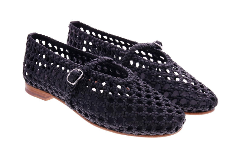 ALLAN K Wendy ballerinas black