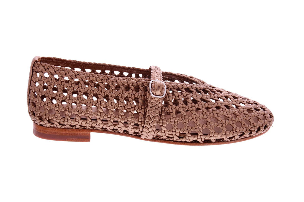 ALLAN K Wendy ballerinas bronze