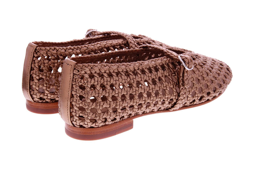 ALLAN K Wendy ballerinas bronze