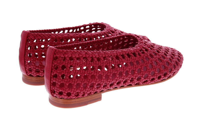 ALLAN K Willy loafers red