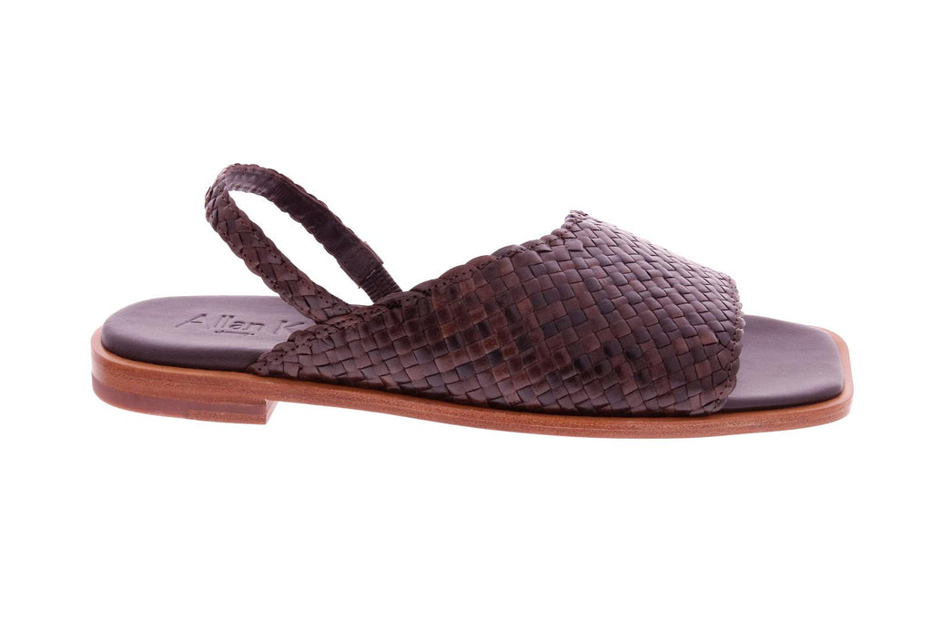 ALLAN K Winnie sandals brown