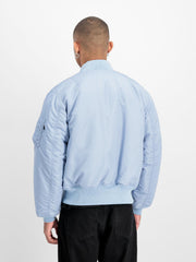 ALPHA INDUSTRIES MA-1 Heritage bomber jacket arctic blue