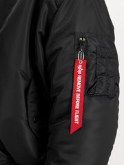 ALPHA INDUSTRIES MA-1 Heritage bomber jacket black