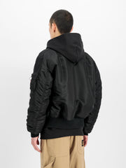 ALPHA INDUSTRIES MA-1 Heritage bomber jacket black