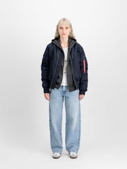 ALPHA INDUSTRIES MA-1 Heritage bomber jacket blue