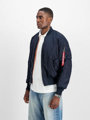 ALPHA INDUSTRIES MA-1 Heritage bomber jacket blue