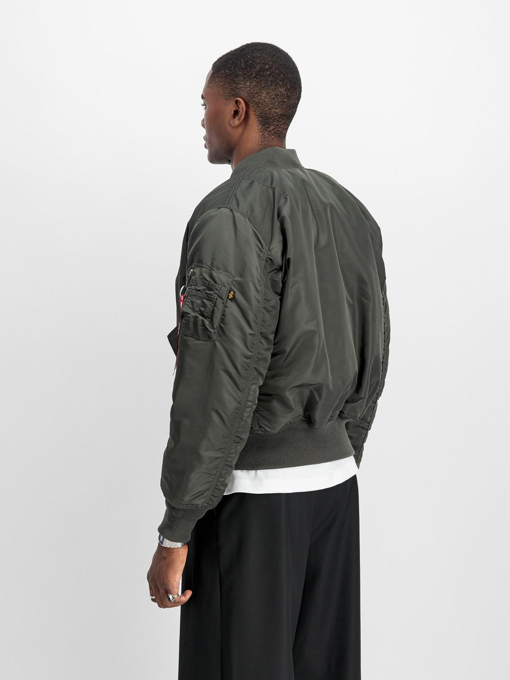 ALPHA INDUSTRIES MA-1 Heritage bomber jacket grey
