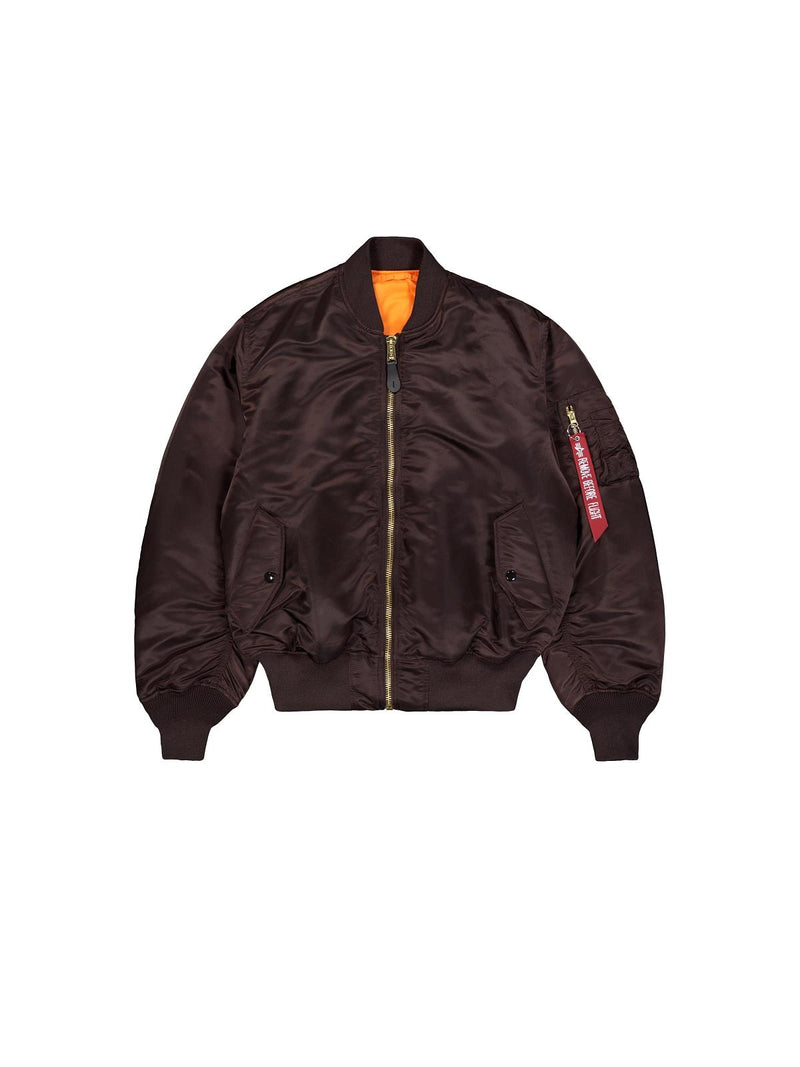 ALPHA INDUSTRIES Ma-1 heritage bomber jacket hunter brown
