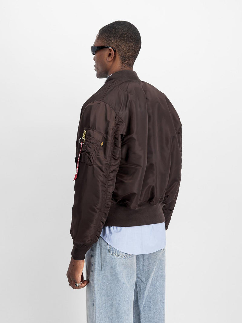 ALPHA INDUSTRIES Ma-1 heritage bomber jacket hunter brown
