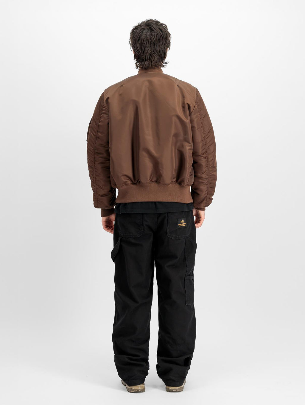 ALPHA INDUSTRIES MA-1 Heritage bomber jacket powder brown