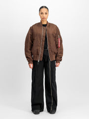 ALPHA INDUSTRIES MA-1 Heritage bomber jacket powder brown