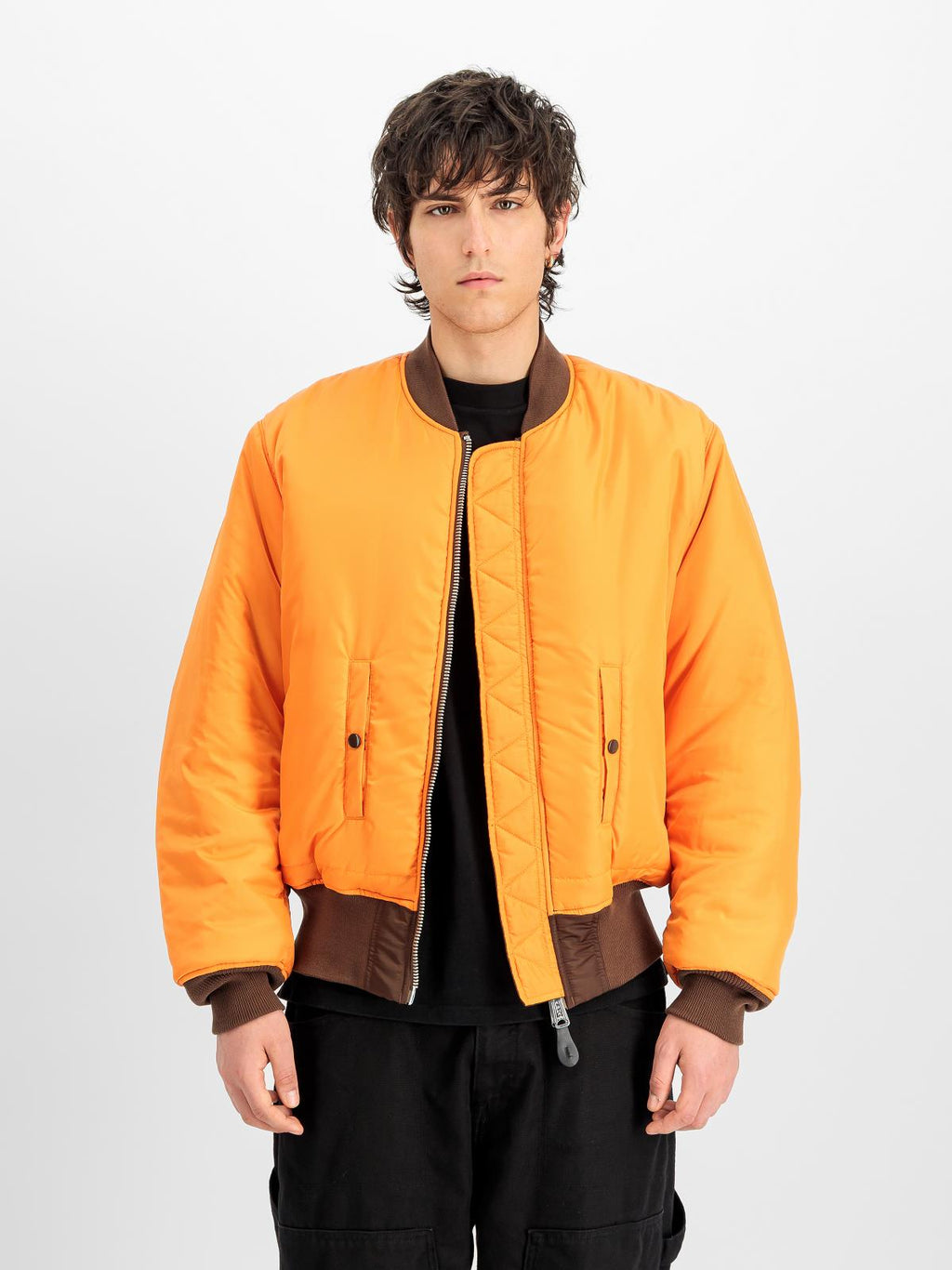 ALPHA INDUSTRIES MA-1 Heritage bomber jacket powder brown