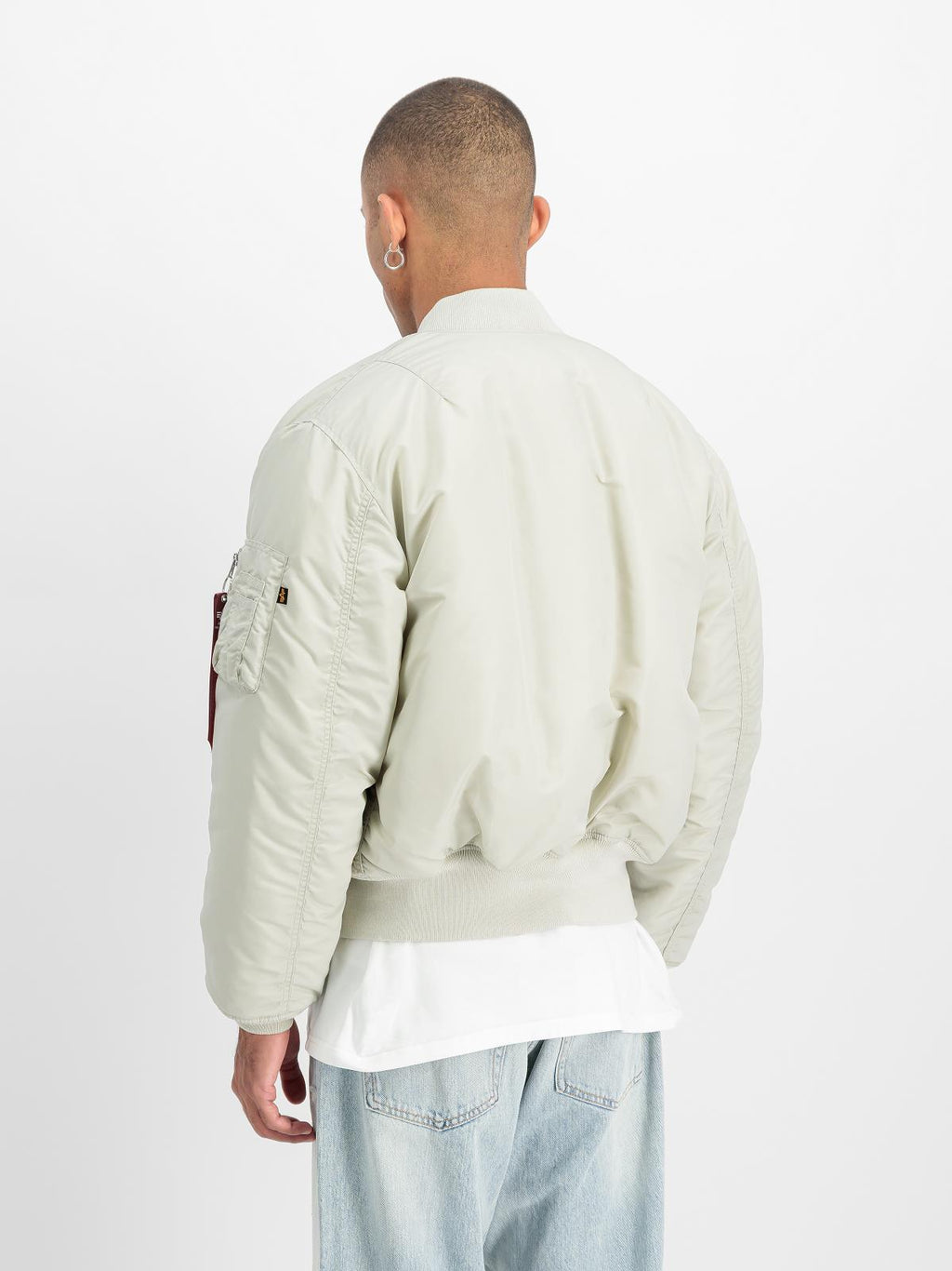 ALPHA INDUSTRIES MA-1 Heritage bomber jacket stone