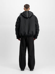 ALPHA INDUSTRIES N-2B Base UV bomber jacket black