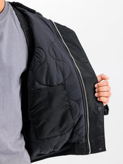 ALPHA INDUSTRIES N-2B Base UV bomber jacket black