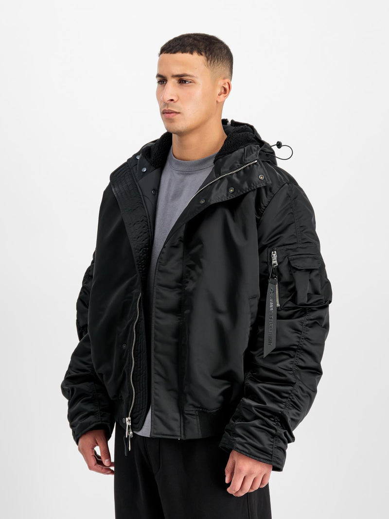 ALPHA INDUSTRIES N-2B Base UV bomber jacket black
