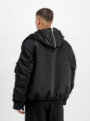 ALPHA INDUSTRIES N-2B Base UV bomber jacket black