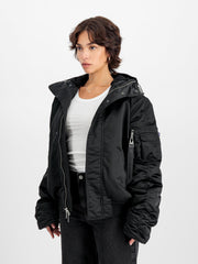 ALPHA INDUSTRIES N-2B Base UV bomber jacket black